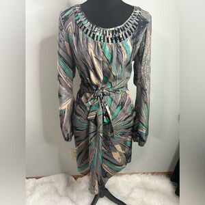 Jack Dylan | color splatter dress SZ 10